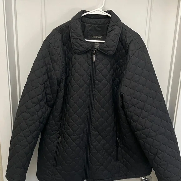 Lane Bryant Jackets Coats Lane Bryant Black Quilted Puffer